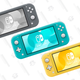 Nintendo Switch Lite (Gray, Yellow, Turquoise, and Pokemon Limited Edition)